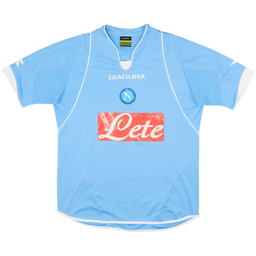 2007-08 Napoli Home Shirt - 4/10 - (M)
