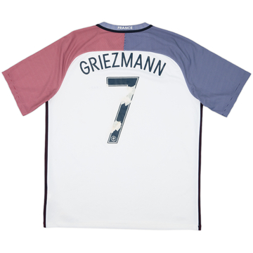2016-17 France Away Shirt Greizmann #7 - 4/10 - (XL)