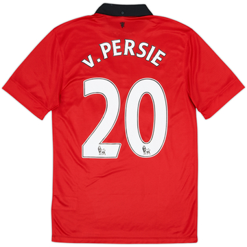 2013-14 Manchester United Home Shirt v. Persie #20 - 7/10 - (S)
