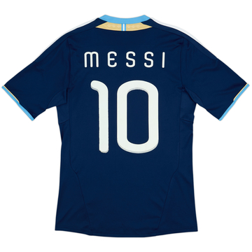 2011-13 Argentina Away Shirt Messi #10 - 6/10 - (S)