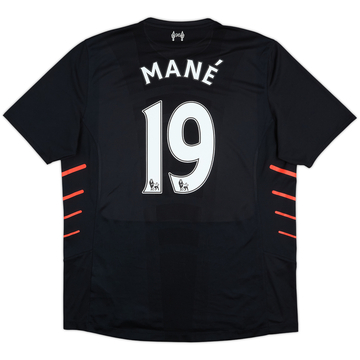 2016-17 Liverpool Away Shirt Mane #19 - 9/10 - (XL)