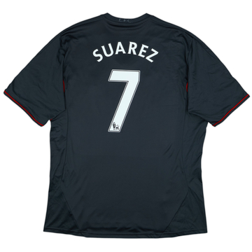 2011-12 Liverpool Away Shirt Suarez #7 - 8/10 - (XL)