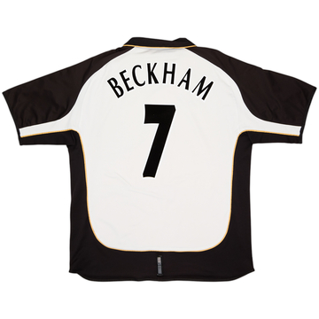 2001-02 Manchester United Centenary Away/Third Shirt Beckham #7 - 5/10 - (XXL)
