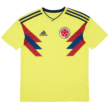 2018-19 Colombia Home Shirt - 10/10 - (L.Boys)