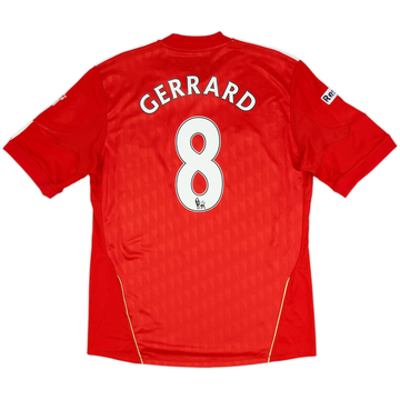 2010-12 Liverpool 'FA Cup Final' Home Shirt Gerrard #8 (L)