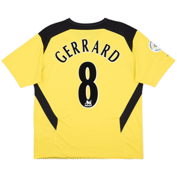 Camiseta de visitante 'USA Tour 2004' del Liverpool 2004-06 Gerrard #8 - 9/10 - (L)