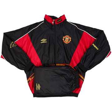 1996-97 Manchester United Umbro Tracksuit - 10/10 - (M)