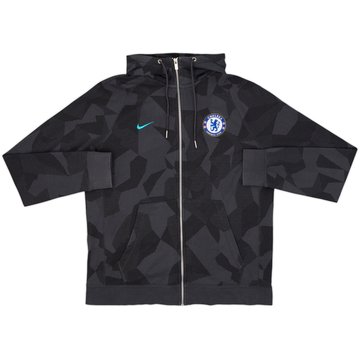 2017-18 Chelsea Nike Hooded Track Jacket - 8/10 - (L)