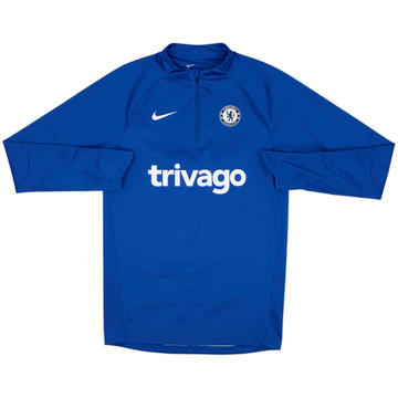 2022-23 Chelsea Nike 1/4 Zip Drill Top - 10/10 - (S)