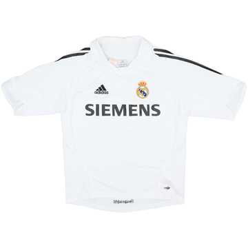 2005-06 Real Madrid Home Shirt - 8/10 - (L.Boys)