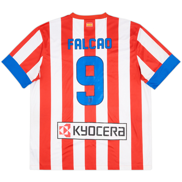 2012-13 Atletico Madrid Home Shirt Falcao #9 - 8/10 - (XL)