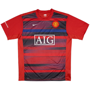 2009-10 Manchester United Nike Training Shirt - 5/10 - (XL)