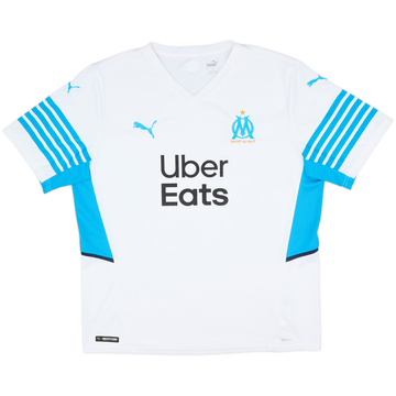2021-22 Olympique Marseille Home Shirt - 10/10 - (XL)
