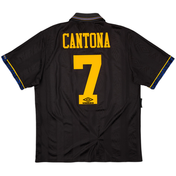1993-95 Manchester United Away Shirt Cantona #7 - 8/10 - (L)