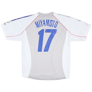 2002-04 Japan Player Issue Away Shirt Miyamoto #17 - 4/10 - (L)