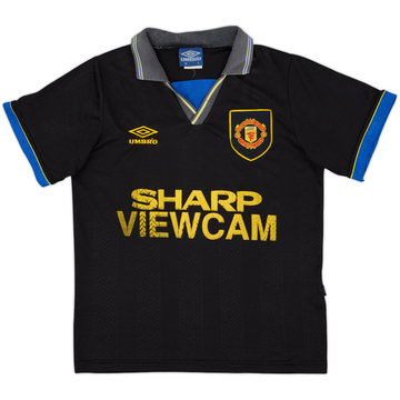 1993-95 Manchester United Away Shirt - 5/10 - (S)