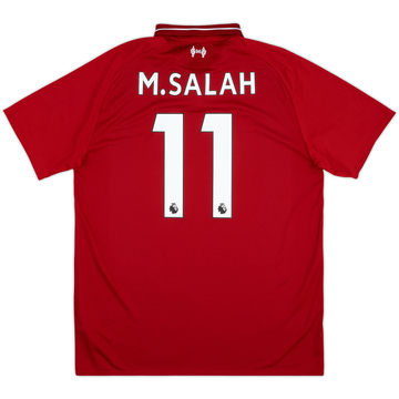 2018-19 Liverpool '6 Times' Home Shirt M.Salah #11 - 10/10 - (L)