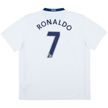 2008-10 Manchester United Away Shirt Ronaldo #7 - 8/10 - (XL)