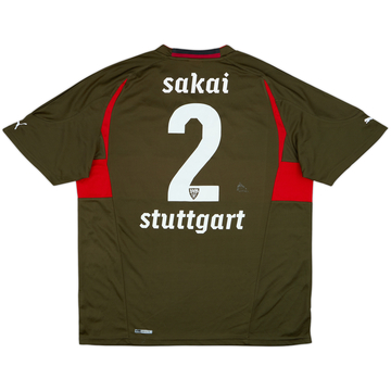 2010-11 Stuttgart Third Shirt Sakai #2 - 6/10 - (XL)
