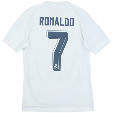 2015-16 Real Madrid Home Shirt Ronaldo #7 - 5/10 - (S)