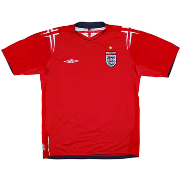 2004-06 England Away Shirt - 5/10 - (M)
