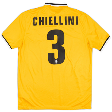 2013-14 Juventus Away Shirt Chiellini #3 - 7/10 - (L)