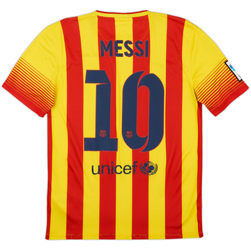 2013-15 Barcelona Away Shirt Messi #10 - 6/10 - (S)