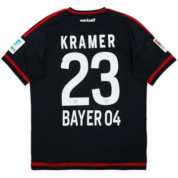 2015-16 Bayer Leverkusen Home Shirt Kramer #23 - 4/10 - (L)