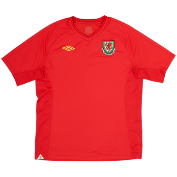 2010-11 Wales Home Shirt - 8/10 - (L)