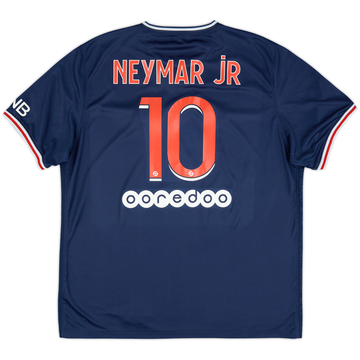 2020-21 Paris Saint-Germain Home Shirt NeymarJr #10 - 8/10 - (XL)