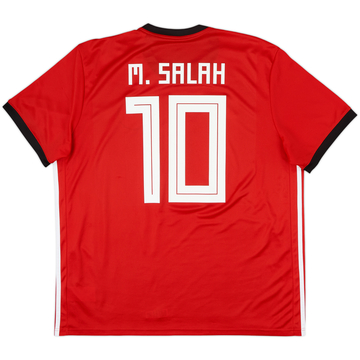 2018-19 Egypt Home Shirt Salah #10 - 8/10 - (XL)