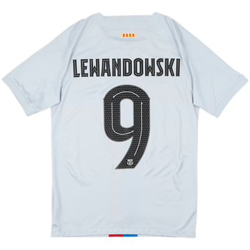 2022-23 Barcelona Third Shirt Lewandowski #9 - 8/10 - (S)
