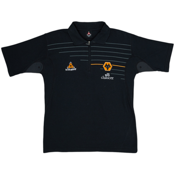 2004-05 Wolves Le Coq Sportif 1/4 Zip Polo Shirt - 8/10 - (M)