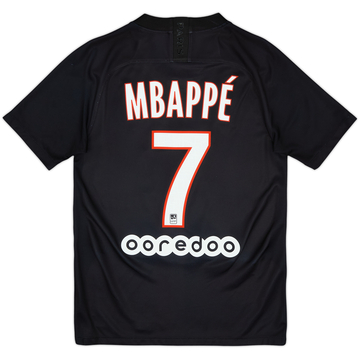 2019-20 Paris Saint-Germain Fourth Shirt Mbappe #7 - 8/10 - (XS)