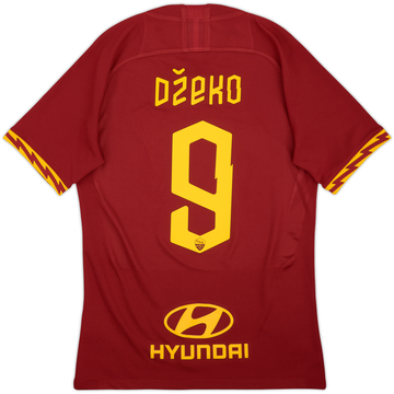 2019-20 Roma Home Shirt Dzeko #9 - 9/10 - (S)