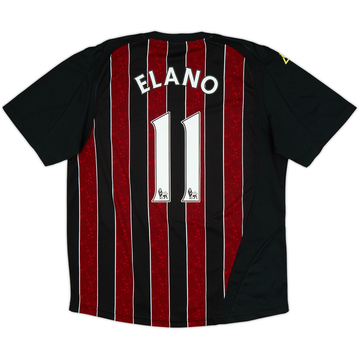 2008-09 Manchester City Away Shirt Elano #11 - 8/10 - (XL)