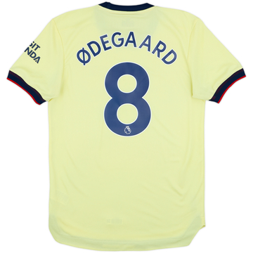 2021-22 Arsenal Authentic Away Shirt Odegaard #8 - 9/10 - (S)