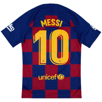 2019-20 Barcelona Home Shirt Messi #10 - 10/10 - (S)