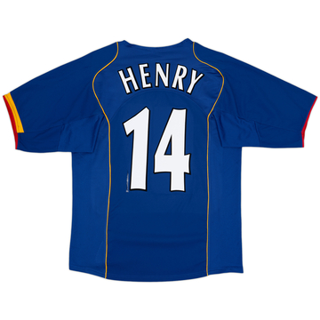 2004-06 Arsenal Away Shirt Henry #14 - 8/10 - (M)