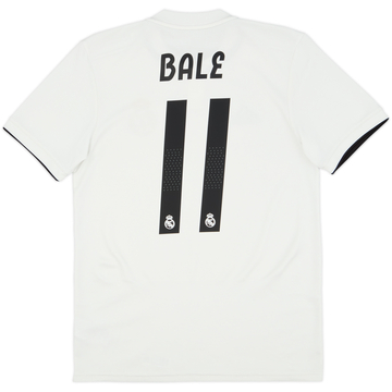 2018-19 Real Madrid Home Shirt Bale #11 - 8/10 - (S)
