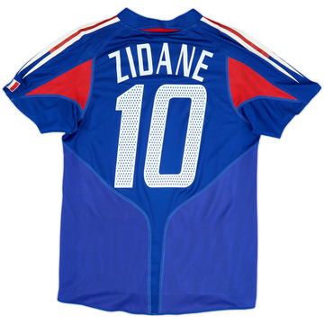 2004-06 France Home Shirt Zidane #10 - 8/10 - (XL.Boys)