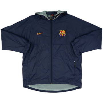 2000-01 Barcelona Nike Hooded Track Jacket - 5/10 - (L)