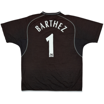 2000-02 Manchester United GK S/S Shirt Barthez #1 - 6/10 - (M)