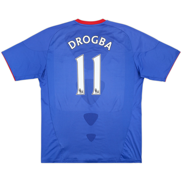 2010-11 Chelsea Home Shirt Drogba #11 - 6/10 - (L)