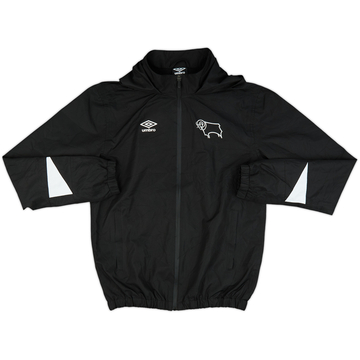 2018-19 Derby Umbro Hooded Track Jacket - 8/10 - (XL.Boys)