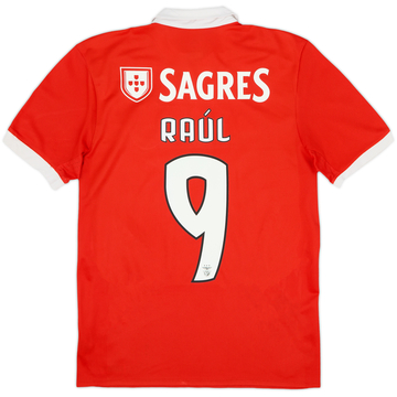 2017-18 Benfica Home Shirt Raul #9 - 8/10 - (S)