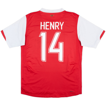 2006-08 Arsenal Home Shirt Henry #14 - 6/10 - (S)