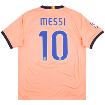 2009-10 Barcelona Away Shirt Messi #10 - 9/10 - (L)