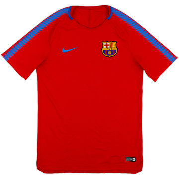 2017-18 Barcelona Nike Training Shirt - 8/10 - (M)