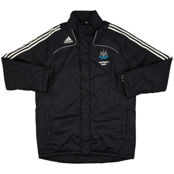 2008-09 Newcastle adidas Padded Bench Coat - 7/10 - (L)